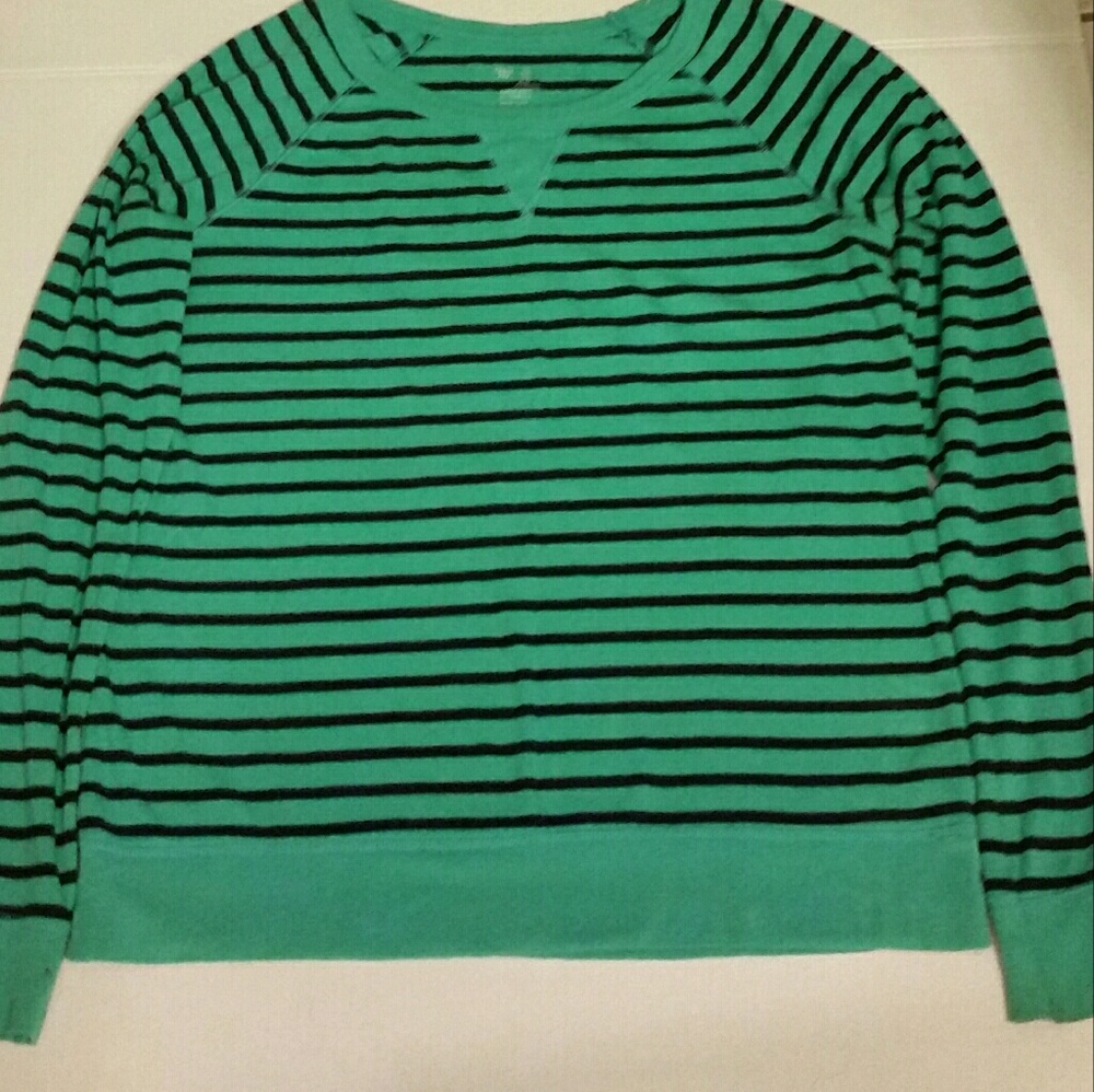 GAP Women's Striped Long Sleeve Top Size M